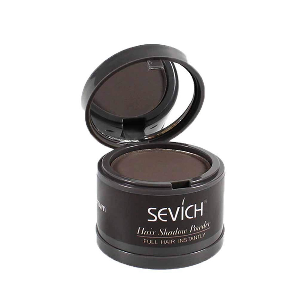 Brown Hair Root Touch Up Powder Dark Waterproof Long Lasting Hairline Filler For Gray Roots