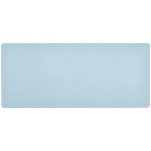 Light Blue Large Gaming Mouse Pad 80x30cm with NonSlip Rubber Base, Foldable Extended Desk Mat for Office and Home
