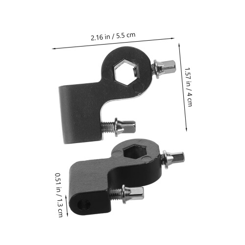 Drumstick Holder with Clip Mount for Drum Set Secure Stick Storage Stable Plastic Design 1