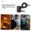 Drumstick Holder with Clip Mount for Drum Set Secure Stick Storage Stable Plastic Design 5