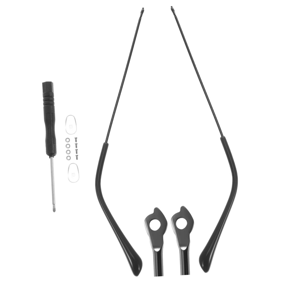 Replacement Temple Arms for Sunglasses and Glasses, Metal Eyeglass Arms  Kit, Universal Fit