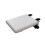 Desk Extender Clamp On Keyboard Tray with Ergonomic Arm Support, Foldable SpaceSaving Design, White 20cm 1