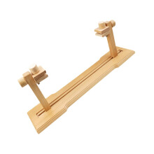 360 Rotating Wooden Embroidery Stand Adjustable Beech Frame Holder for Cross Stitch and Sewing