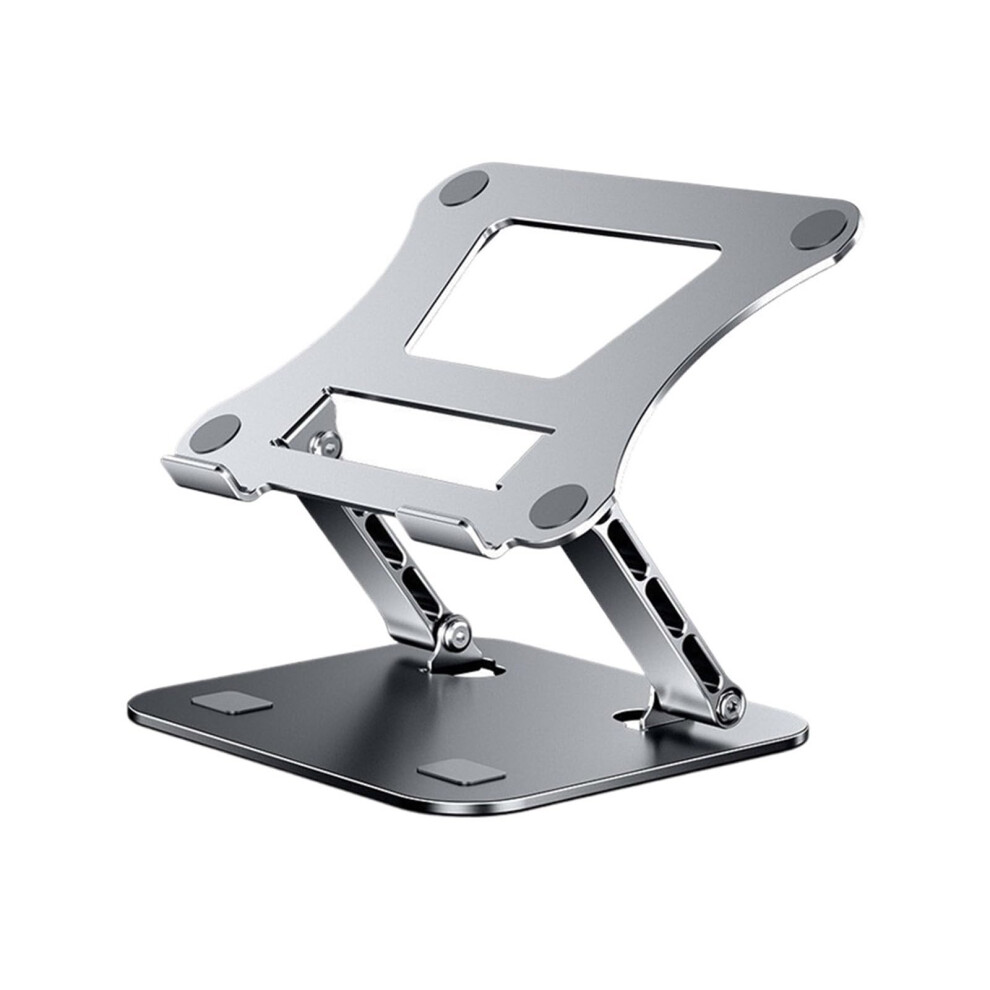 Adjustable Laptop Stand for Desk, Aluminum, Foldable, Fits up to 17 inch Laptops and Tablets (B)