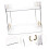2 Tier Bathroom Organizer with Detachable Layers, Double Layer Vanity Storage Rack for Home Kitchen 2