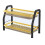 Kitchen Countertop Bowl Rack Double-Layer Tableware Storage Rack Multifunctional Integrated Bowl Rack,Black & Gold 1
