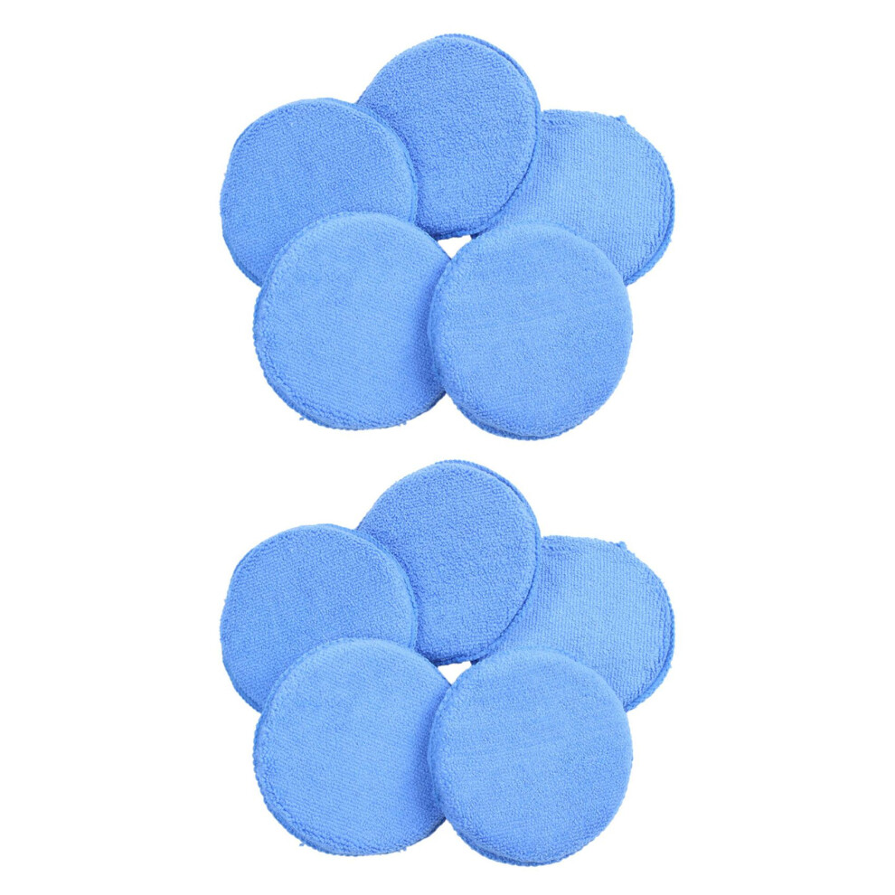 20X Car Waxing Polish Microfiber Foam Sponge Applicator Cleaning Detailing Pads 6033987880307
