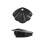 Night Light Motion Sensor Shell Shaped Spotlight Rechargeable Bedroom Corridor Staircase Mural Decorative Light Black 1
