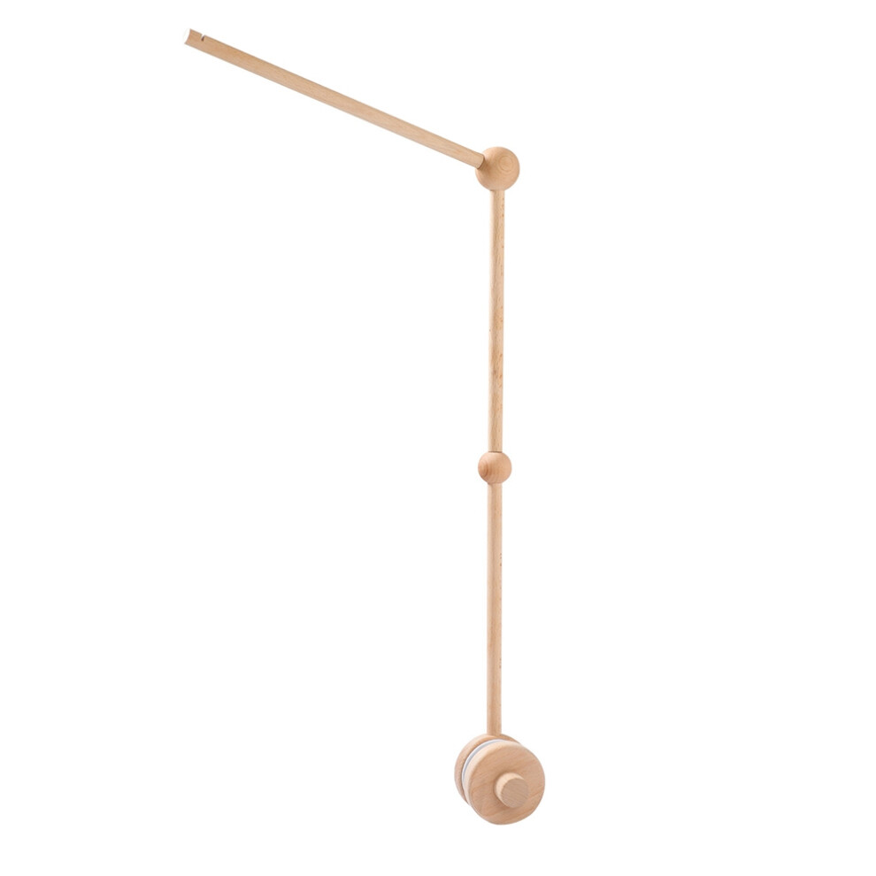 Tlily Crib Mobile Arm Rotating Wooden Mobile Arm For Crib Baby Mobile Hanger Nursery Mobile Stand For Crib