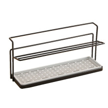Estante Para Secar Botellas, Estante Para Guardar Tazas Con Bandeja De Drenaje, Estante Organizador Para Tazas De Cocina, Color Negro