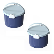 Handheld Bucket for Children'S Toys Building Block Packaging Circular Storage