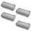 Tea Set Tableware Storage Box with Lid Dustproof Box Kitchen Bowl and Chopsticks Storage Box Cosmetics Storage Gray 1