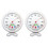 2X Hygrometer Humidity Thermometer Temp/Temperature Meter 1