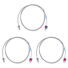 3pcs 3.3Ft K Type Thermocouple Temperature Controller 0-400C Sensor Probe