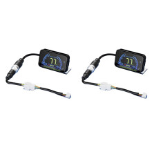 2X Accessorio BMS Schermo LCD da 2 Pollici con Monitor di Commutazione Attivo per JK BMS