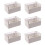 6X Couverture Transparente Plastic Electronic Project Boite de Jonction 100 X 68 X 50mm 1