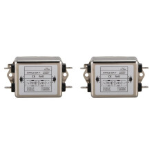 2X Power EMI Filter CW4L2-20A-T Single Phase AC 115V / 250V 20A 50/60HZ