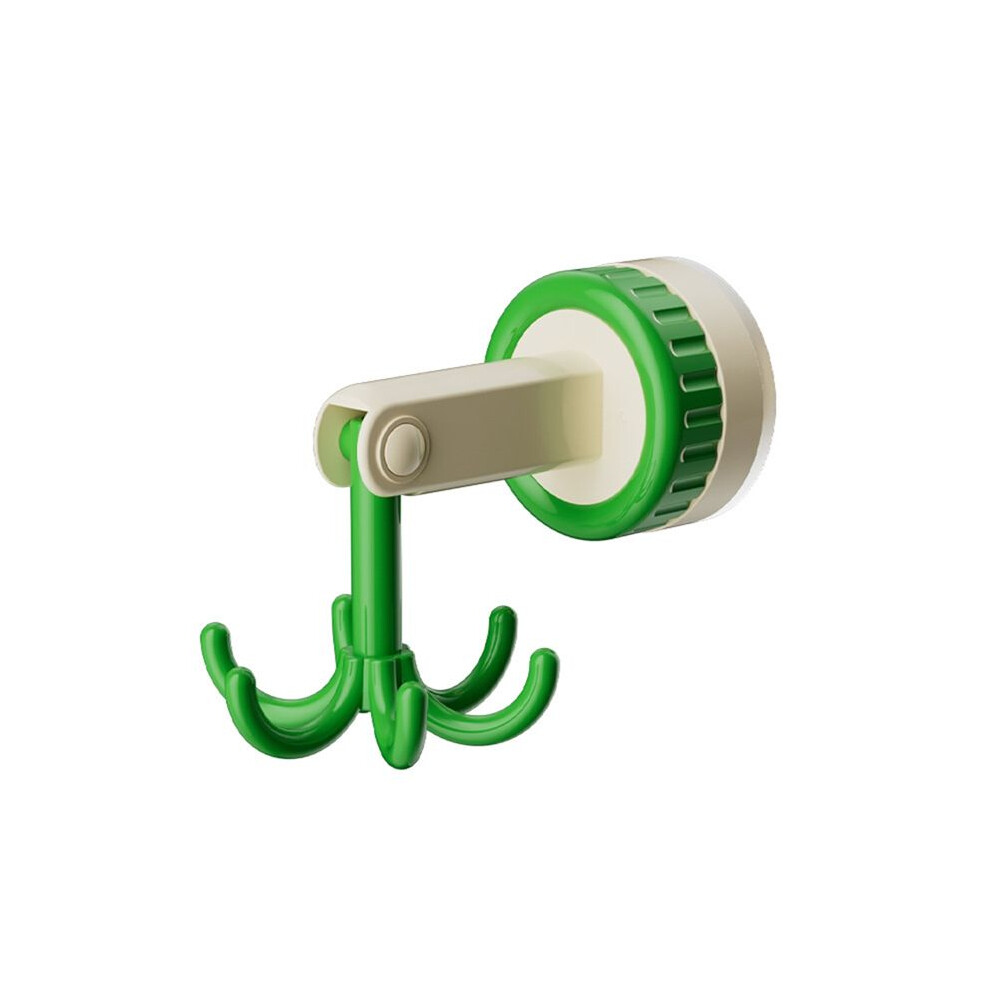3Pcs 360Degrees Rotating Folding Hook With 6Hooks Kitchen Hook Self-Adhesive Suction Cup Hooks Rotating Utensil Holder A 4712044128942