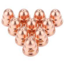 60 Pcs 45A Nozzle 220930 Nozzle for Plasma Cutting Torch Consumables Fine Cut Processes Welding & Soldering Supplies