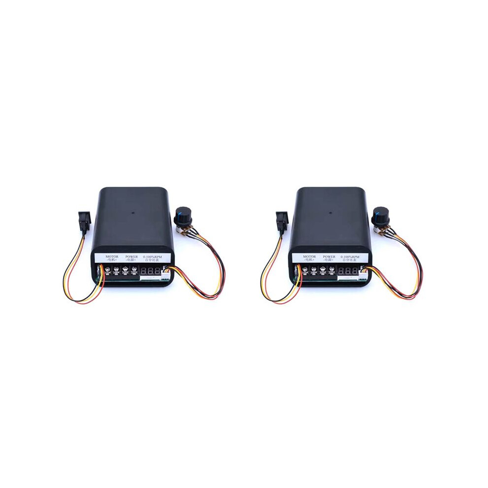 Photos - Other Hand Tools 2X 10-55V 60A PWM Motor Speed Controller 0- RPM LED Digital Adjustable CW CCW Forward Reverse