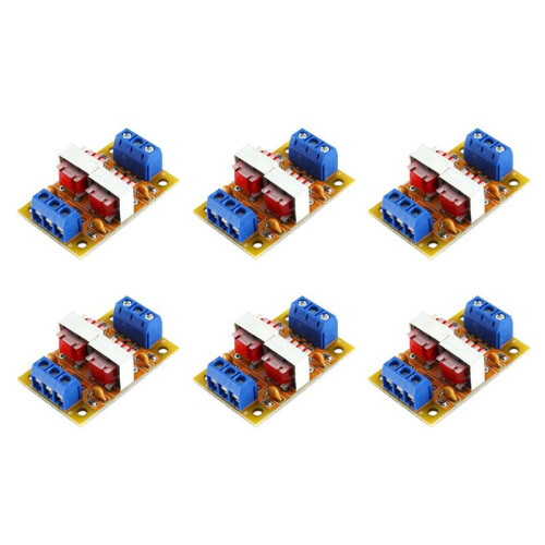 6X Audio Stereo Isolator Eliminate Current Sound Interference Filter Eliminator Ground Loop Suppressor Noise Isolation