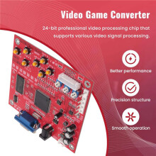 2X CGA-auf-VGA-Konverter für Arcade-Spiele Konverterplatine für Videospiele RGBS/CGA-auf-VGA-HD-RGB-auf-VGA-Konverter