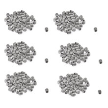 300pcs M3x3mm Stainless Steel Hex Socket Set Cap Point Grub Screws Silver