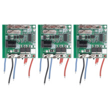 3 Piezas BMS 5S 20A 18650 Placa de Protección de Carga de Batería de Litio Circuito PCM Balancer Módulo de Cargador de Banco de Energía