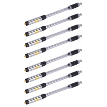 8X RH770 Dualband 144 / 430MHz Hoher Gewinn SMA-Buchse Teleskopantenne Fuer UV-5R UV-82 BF-888S WALKIE TALKIE RH-770
