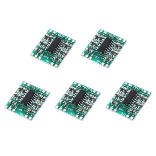5X PAM8403 Audio Module USB  5V Class D Digital Amplifier Amplifier Board LCD