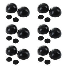 12 Stueck Laptop Notebook Schwarz Rutschfest Kuehles Kugel Kuehlvorrichtung Staender Auflage