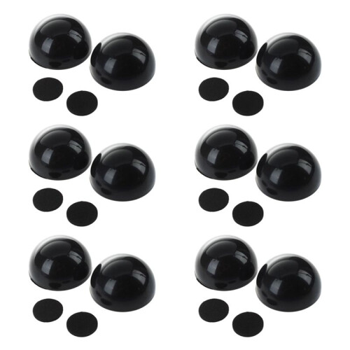 12 Pcs Laptop Notebook Black Antiskid Cool  Cooler Stand Pad