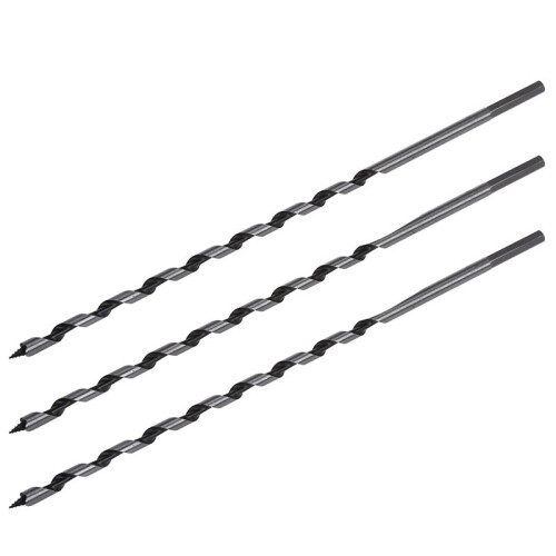 3pcs 6mm Long Combination Wood Borer Carpente Auger Drill Bit