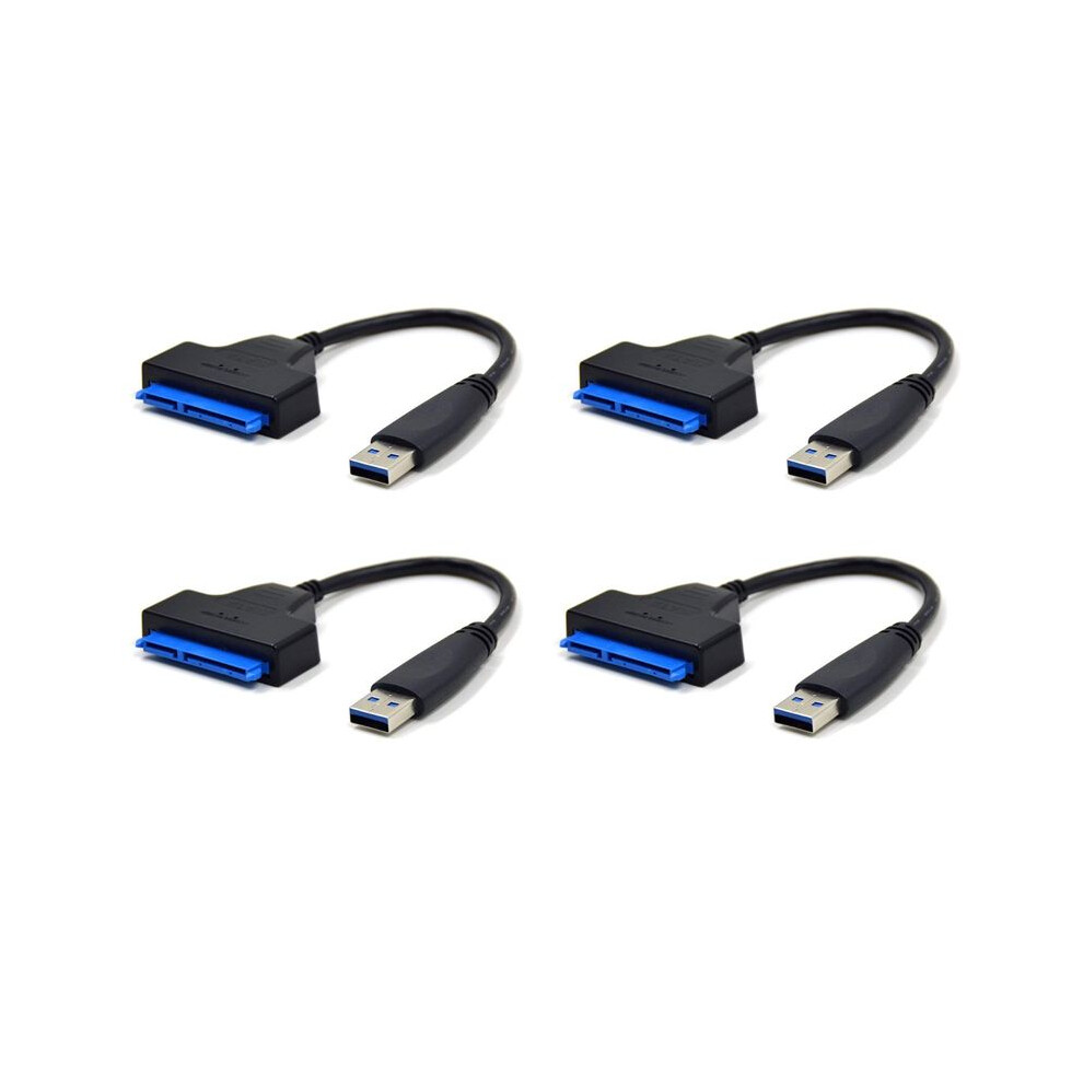 4X Usb 3.0 To Adapter Cable For 2.5 Inch Ssd/Hdd Drives - To Usb 3.0 External Converter And Cable 6034263371199