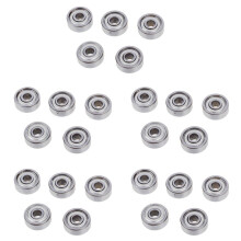 4 X 13 X 5 mm Geschirmt Micro- Klein Rad Kugellager 624Z 25 Stueck