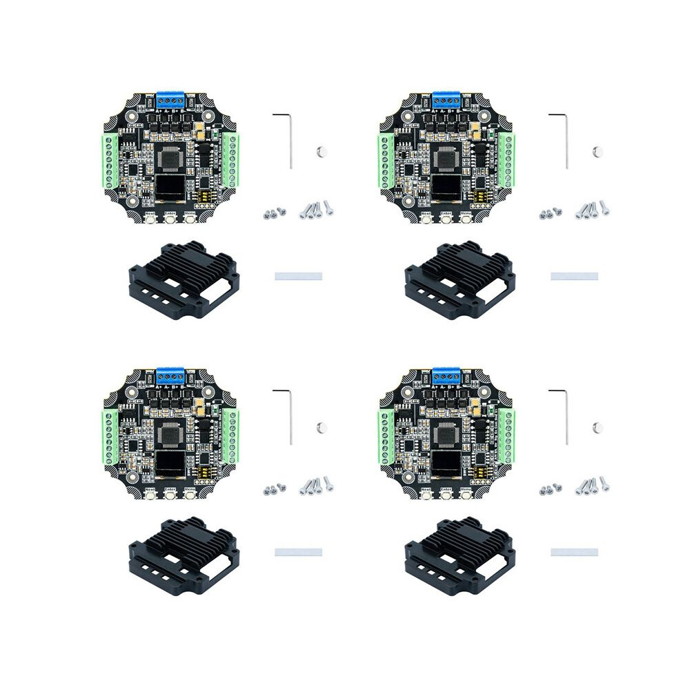 Photos - Wrench 4X MKS SERVO57D CAN MB PCBA NEMA23 Closed Loop Stepper Motor Driver CNC 3D Printer for Gen L FOC Quiet and Efficient