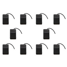 10X 250V 10A SPDT Nonslip Plastic Momentary Electric Power Foot Pedal