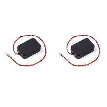 2X 2030 4 Ohm 3W Cavidad del Altavoz 4Ω 3 Watt BOX Altavoz de Audio Compatible con Altavoz de Seguridad con Terminal 1.25