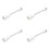 4pcs 19cm Long Flexible  Neck E27 to E27 LED Light Bulb Extension Adapter 2