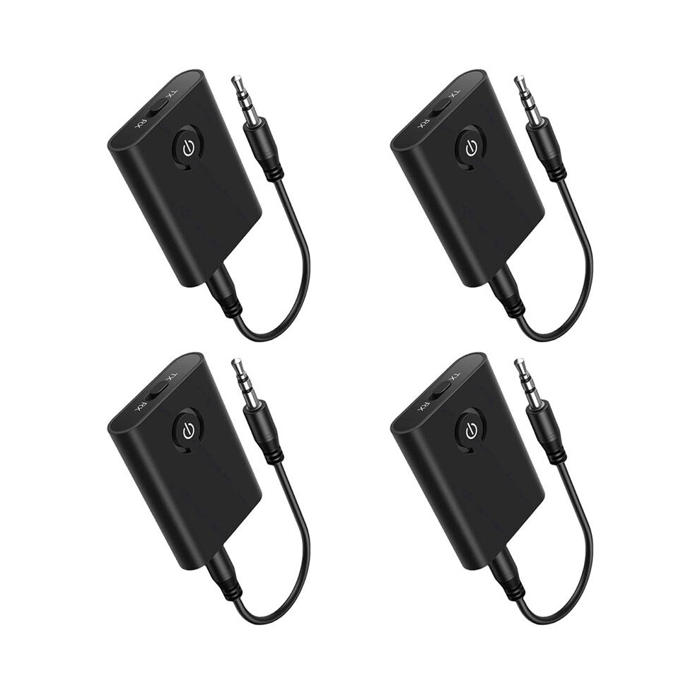 4X 5.3 Adapter For Airplane To 2 Wireless Headphones, 3.5Mm Jack In-Flight Transmitter Receiver 6033541732929