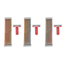 3X RPi GPIO Tablero de Expansion de Desbloqueo + Cable de Cinta + Adaptador GPIO Tipo T Ensamblado 20cm FC40 40 Pines Cable de Cinta Plano para