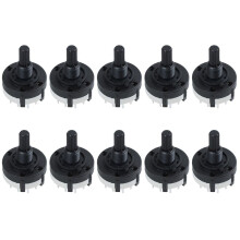 10X 3P4T 3 Pole 4 Position Single Wafer Band Selector Rotary W Knob