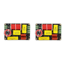 2X Höhen+Bass 2-Wege-Lautsprecher-Crossover-HiFi-High-Fidelity-Frequenzteiler Fever Bücherregallautsprecher Modifizierter Audioteiler
