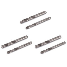 6Pcs Spot Weld Drill Bit Set HSS Co Cobalt Spot Welded Cutter Separate Panels Hole Cutting Bits, 6mm 8mm