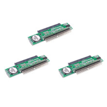 3X 7+15 Pin SSD HDD Female to 2.5 Inch 44Pin IDE Male Adapter for Laptop