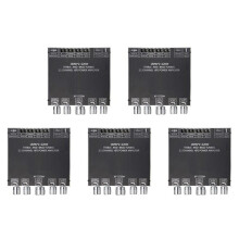 5X XY-S220H 160Wx2+220W Power Amplifier Board TDA7498 2.1 Dual-Channel Compatible 5.1 Subwoofer Module