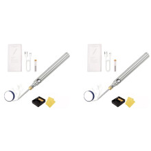 2X 5V 15W USB Draadloze Soldeerbout Kit 1100MAh Draadloos Oplaadbaar Batterijgevoed, Opladen Lassen Reparatie Tool