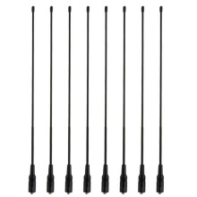 8X pour UV5R UV-82 NA-771 Antenne 144 / 430MHZ 10W Double Bande Talkie-Walkie Antenne