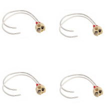 4X MR16/GU5.3 Socket Halogen LED Bulb Holder Base Ceramic Cable Main Wire Connector