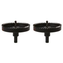 2X Hole Saw Tooth HSS Steel Hole Saw Drill Bit Cutter Tool for Metal Wood Alloy 80mm